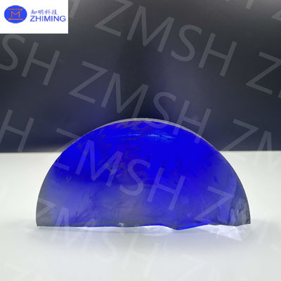 Royal Blue Moissanite carburo de silicio de cristal único en la industria de la joyería creado en laboratorio