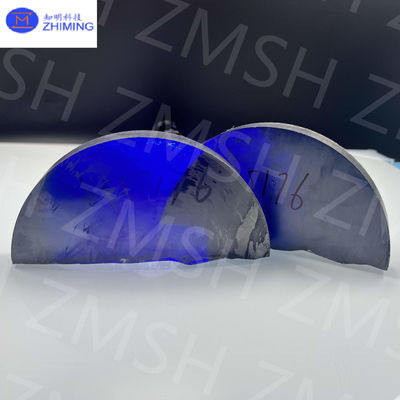 Royal Blue Moissanite carburo de silicio de cristal único en la industria de la joyería creado en laboratorio