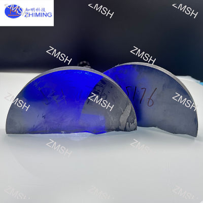 Moissanita Piedra gemosa en bruto azul real sintético SiC monocristalino dureza de Mohs 9,25 materias primas para joyas