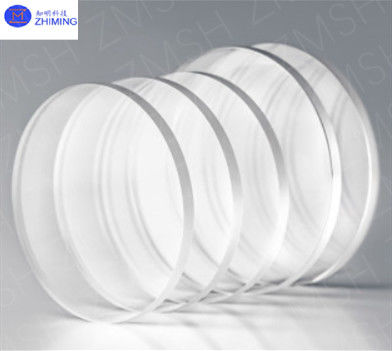 Substratos de cristal de cuarzo de varios tamaños 2 pulgadas 4 pulgadas 6 pulgadas 8 pulgadas con espesor personalizado