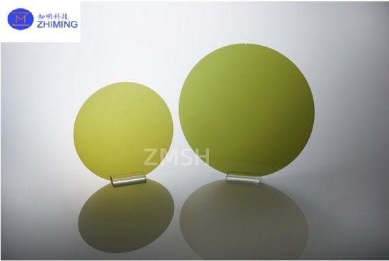 SiC Wafer Epitaxial Carburo de silicio 4H 4 pulgadas 6 pulgadas Industria de semiconductores de alta resistencia