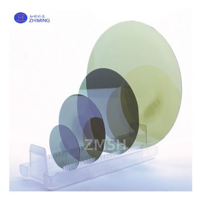 SiC Wafer Epitaxial Carburo de silicio 4H 4 pulgadas 6 pulgadas Industria de semiconductores de alta resistencia