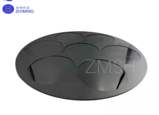 SiC soporte de placas cerámicas para el proceso de grabado ICP en el procesamiento de crecimiento epitaxial