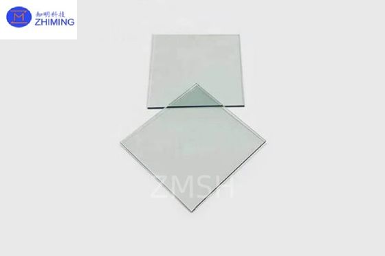 Ventana de vidrio recubierta con una lámina de vidrio con un revestimiento de óxido de indio y estaño 1 mm 10 ohm