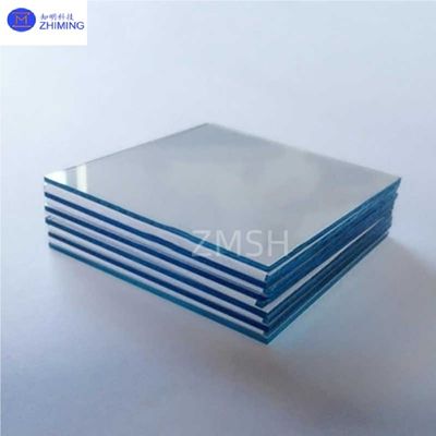 Ventana de vidrio recubierta con una lámina de vidrio con un revestimiento de óxido de indio y estaño 1 mm 10 ohm