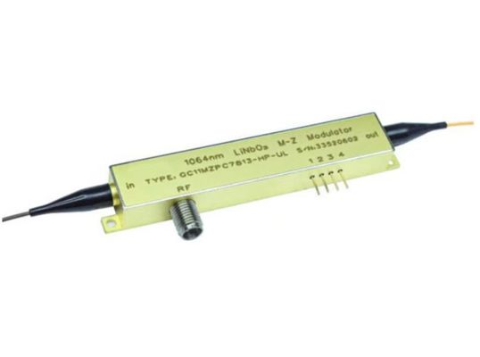 Modulador de fase de niobato de litio de banda múltiple de 40 GHz