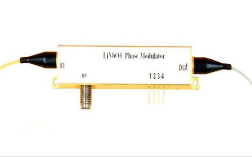 Modulador de fase de niobato de litio de banda múltiple de 40 GHz