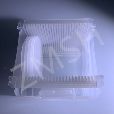 Wafer de zafiro de 2 pulgadas 4 pulgadas de lado único de doble lado de polaco de 350um de espesor de cristal de orientación C-plano