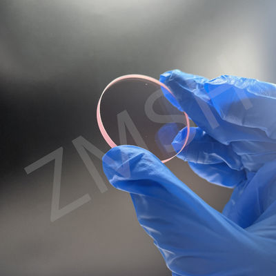 Ti3+ Red Sapphire Laser Al2O3 Ventanas ópticas de cristal único Paquete de seguridad personalizado