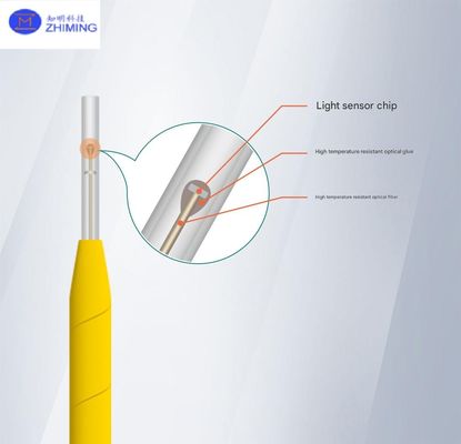 Sensor de temperatura de fibra óptica GaAs de alta precisión Transformador de monitoreo de puntos calientes EMI-resistente