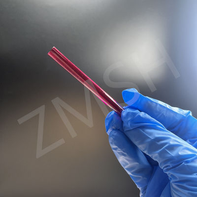 Cr Al2O3 Rubí varilla zafiro láser de cristal único varilla óptica tamaño personalizado paquete de seguridad