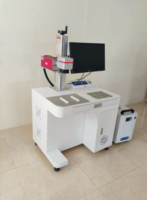 Máquina de marcado con láser UV 355nm 3W/5W/10W Potencia opcional ±0.01mm Precisión