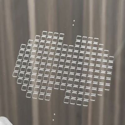 Máquina de perforación láser de vidrio de luz verde de nanosegundos de zafiro y cuarzo BF33