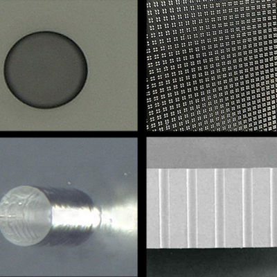 Envases de semiconductores con recubrimiento a través de agujeros de sustrato de vidrio TGV JGS1 JGS2