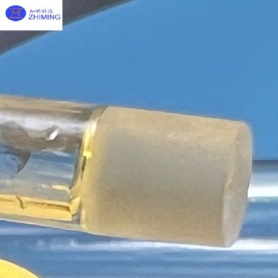 Tubo de zafiro sellado de óxido de aluminio pulido de cristal único resistente a la corrosión