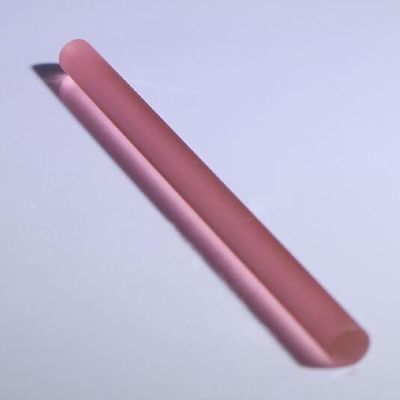 Las barras láser de rubí personalizadas Al2O3:Cr3+ Diámetro 2 mm / 4 mm longitud 10 mm / 20 mm