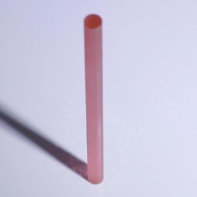 Rodas de rubí sintético Cr:Al2O3 Disponible en 2 mm / 4 mm Dia10 mm / 20 mm de longitud