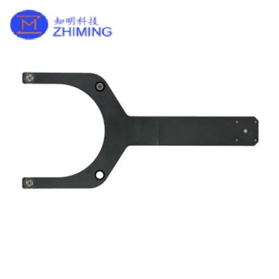 Mano de obleas SiC para el manejo de obleas, compatible con el cuarto limpio, resistente a la corrosión, interfaz personalizable