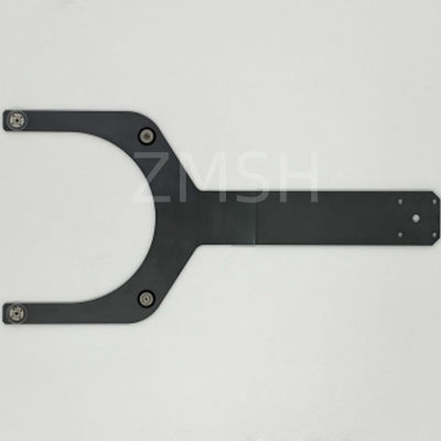Mano de obleas SiC para el manejo de obleas, compatible con el cuarto limpio, resistente a la corrosión, interfaz personalizable