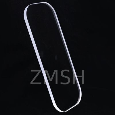 Ventana de cristal de cuarzo UV Fusionado de sílice óptico de mirador de tamaño personalizado
