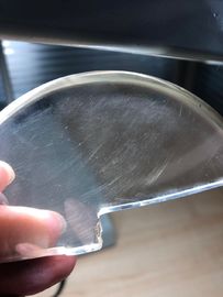 De silicio del carburo de la oblea de la pureza elevada de silicio del carburo lente transparente descolorida de las obleas sic