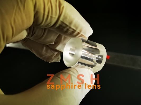 Al2O3 monocristalino Sapphire Glass Tube Transparent Polished