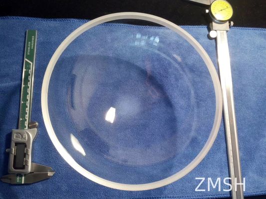 Buen precio Cúpulas de zafiro de cristal único Al2O3 Resistencia al impacto UV Ventanas de hemisferio de zafiro en línea