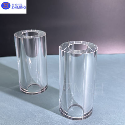 Buen precio tubo de zafiro tubo de protección de termopares de alta calidad óxido de aluminio tubo de zafiro pulido en línea