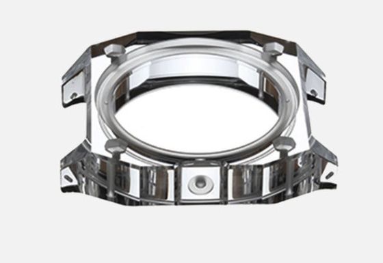 Buen precio Cristal de zafiro personalizado en forma cuadrada para reloj, resistente al desgaste, 99,99 % de pureza en línea