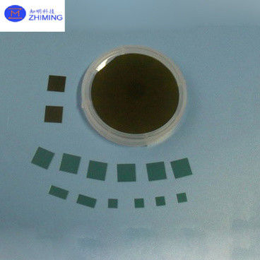 SIC Substrato cuadrado 5×5 10×10 350um Fuera del eje: 2.0°-4.0° hacia el grado de producción