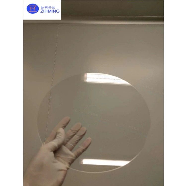 Wafer de silicio fundido JGS1 JGS2 BF33 8 pulgadas 12 pulgadas de grosor 750um±25um Ra ≤ 0.5nm TTV ≤ 10um