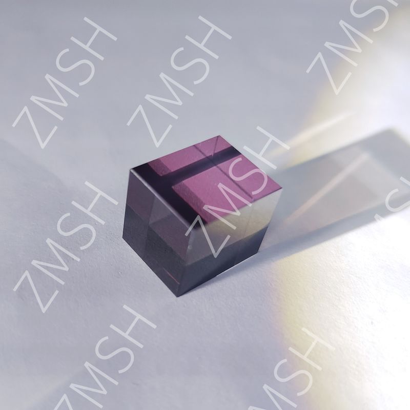 Cultivo artificial color dopado zafiro AL2O3 método personalizado CZ morado