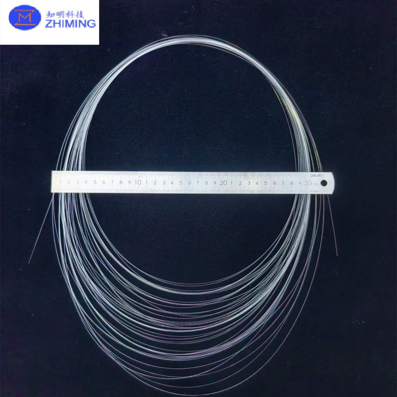 Material de transmisión de granate de aluminio ytrío de fibra óptica YAG > 80% 400-3000 Nm Dia 25-500um