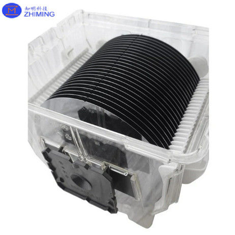 Wafer de silicio de 8 pulgadas CZ 200 mm Wafer de silicio de grado primario <111>, SSP, DSP Tipo P, B Dopante para material de semiconductor