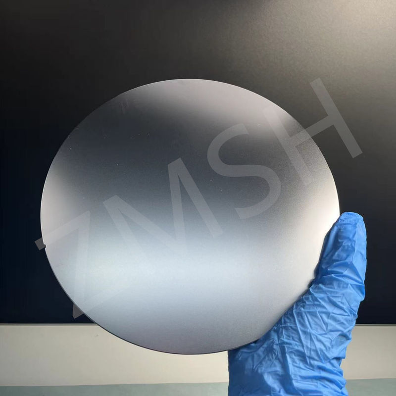 Wafer de silicio de 4 pulgadas 8 pulgadas de lado único de doble lado de polaco 350um espesor P dopado B dopado