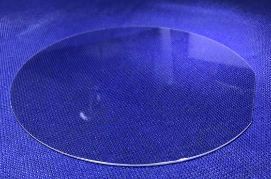 Buen precio Sapphire Optical Windows Quartz Customized transparente circular Sapphire Lens Wafer With Hole en línea