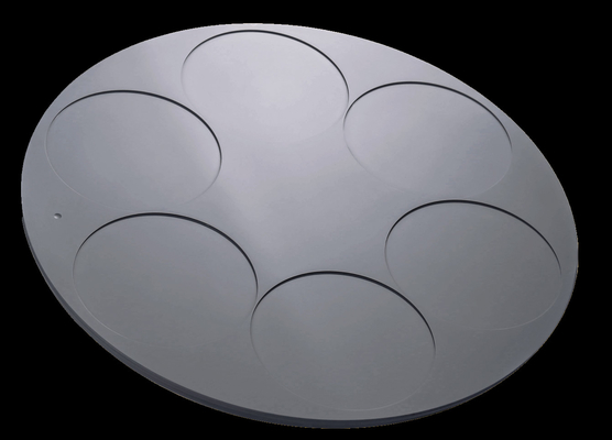 Buen precio El carburo de silicio de 6 pulgadas sic cubrió las placas de Tray High Temperature Resistance Graphite del grafito en línea