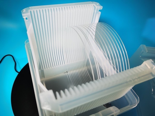 6 pulgadas 350um 0.5mmt Sapphire Carrier Substrate Wafer SSP DSP