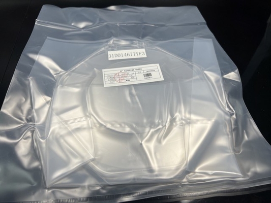 Substrato 8inch Dia200mm del C-avión Al2O3 99,999% Sapphire Single Crystal Wafer Carrier