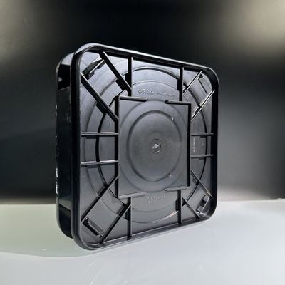 Buen precio color oscuro de la oblea del polipropileno de 4inch 6inch 8inch de la caja del silicio de portador de la caja multi del envase en línea