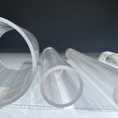 Sola tierra fina de Crystal Sapphire Tubes And Rods Grown y superficie pulida
