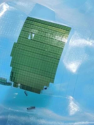 Cuadrado SiC Ventanas Substrato de carburo de silicio 1x1x0.5mmt Lente SiC