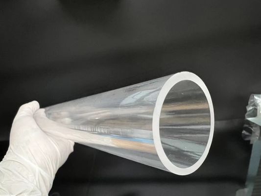 Dureza transparente de Sapphire Tube Anti-Scratch Tube Shape de la alta dureza alta
