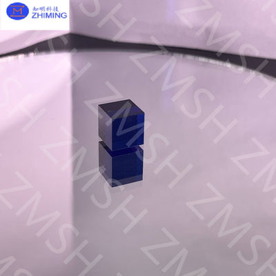 Real azul zafiro piedra preciosa sintética de color para joyería exquisita duradera y caja de reloj