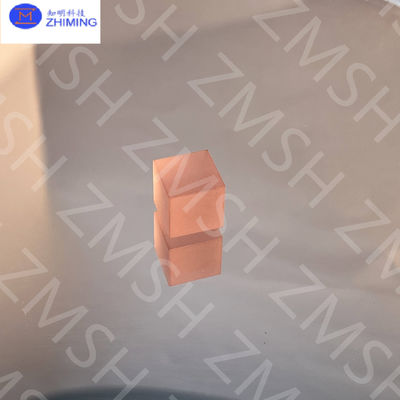 Rosa zafiro piedra preciosa sintética Sakura Materia prima rosa para la fabricación de joyas Dureza de Mohs de 9