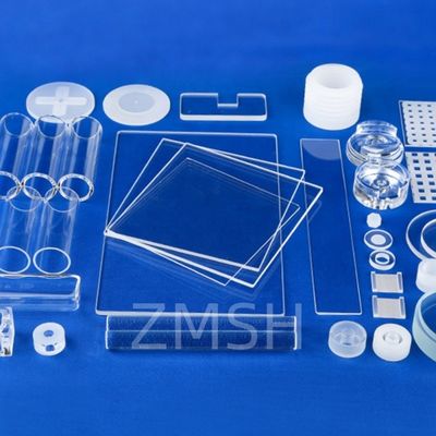 Buen precio Ventana de vidrio de cuarzo de sílice fundida SiO2 Transmisión UV-Infrarroja Láser en línea
