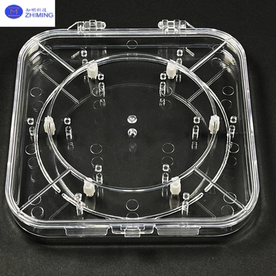 Buen precio Caja de obleas ajustable de PC transparente para la protección de semiconductores en línea