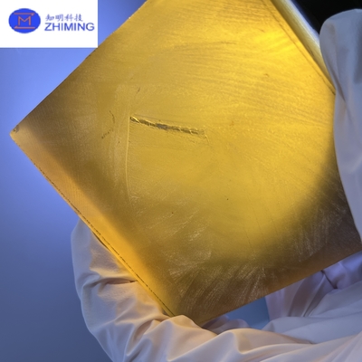 Buen precio Materia prima de zafiro amarillo, creado en laboratorio, para fabricación de joyas en línea