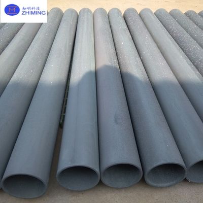 Buen precio Industrial SiC Vertical Furnace Tube High Thermal Conductivity & Corrosion Resistant en línea