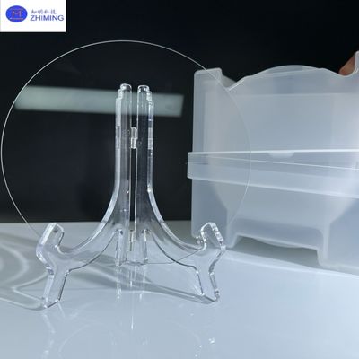 Buen precio 4 pulgadas 6 pulgadas un plano de zafiro obleas de cristal único para óptica en línea